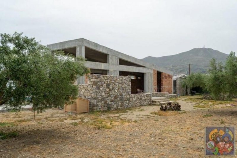 Pompia Süd Kreta Pobia Einfamilienhaus im Bau ca. 136m² Wfl. mit privatem Pool Haus kaufen